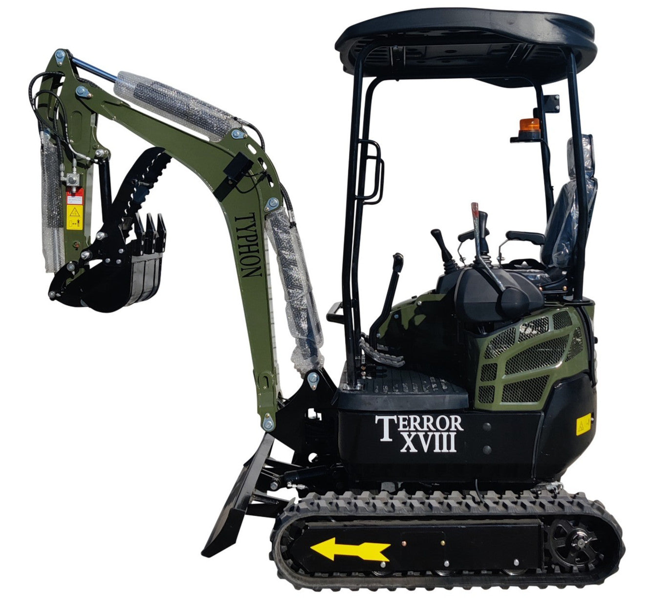 KUBOTA D902 Diesel 4,000 lbs TERROR XVIII Mini Hydraulic Excavator USA STOCK