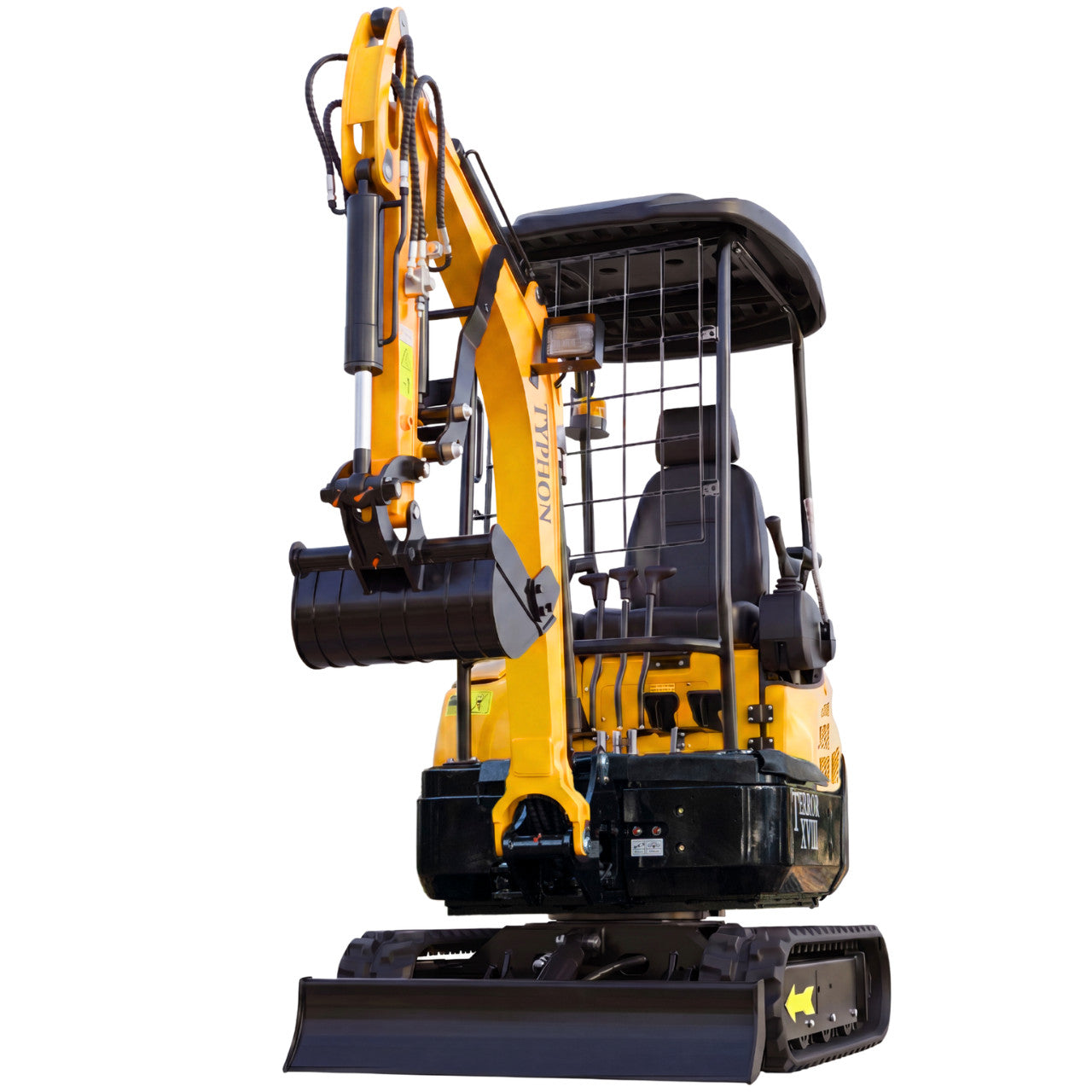 4,000 lbs Terror XVIII Mini Excavator, EPA KUBOTA D902 Engine Micro DIgger USA