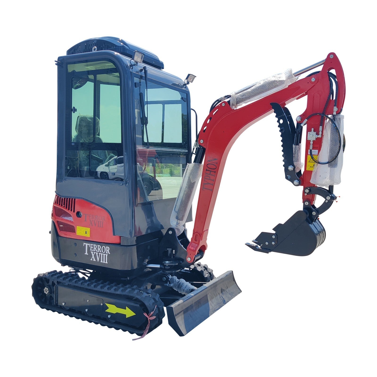 2 Ton TERROR XVIII Mini Excavator, USA KUBOTA D902 Diesel Engine Micro Crawler