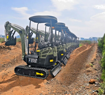 KUBOTA D902 Diesel 4,000 lbs TERROR XVIII Mini Hydraulic Excavator USA STOCK