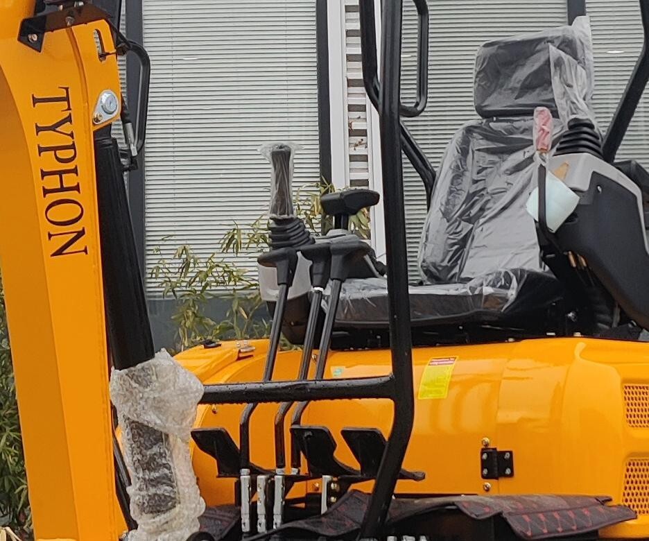 2026 TYPHON Terror XX 2 Ton Mini Excavator EPA certified USA KUBOTA Diesel D902