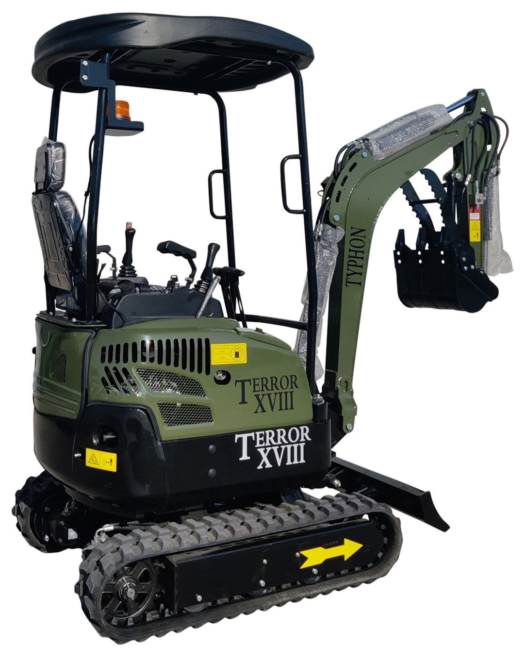 KUBOTA D902 Diesel 4,000 lbs TERROR XVIII Mini Hydraulic Excavator USA STOCK