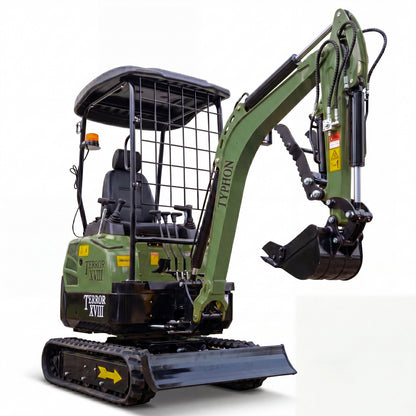 KUBOTA D902 Diesel 4,000 lbs TERROR XVIII Mini Hydraulic Excavator USA STOCK