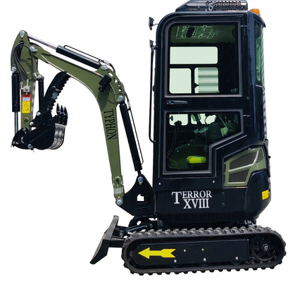 2026 New Arrival 2 Ton Mini Excavator TERROR XVIII Small Digger, KUBOTA D902