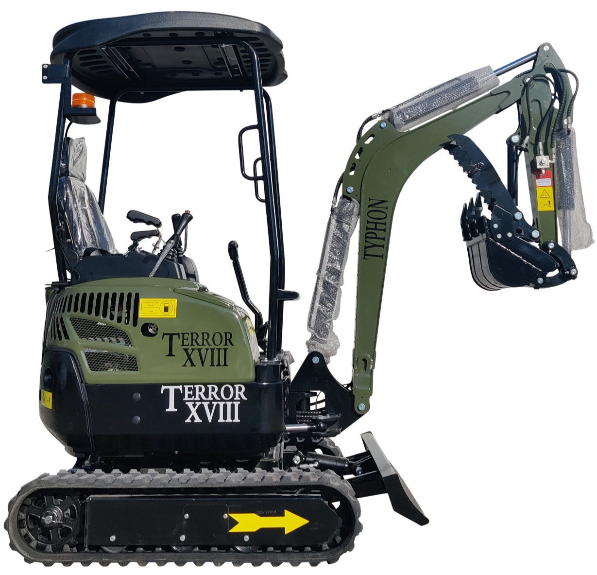 KUBOTA D902 Diesel 4,000 lbs TERROR XVIII Mini Hydraulic Excavator USA STOCK