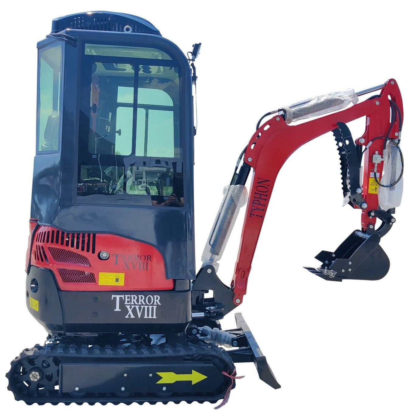 2 Ton TERROR XVIII Mini Excavator, USA KUBOTA D902 Diesel Engine Micro Crawler