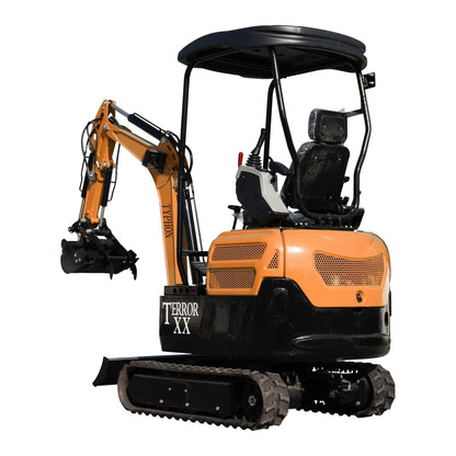2026 TYPHON Terror XX 2 Ton Mini Excavator EPA certified USA KUBOTA Diesel D902